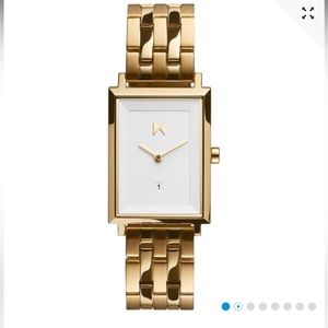 MVMT Signature Square Gold Watch
